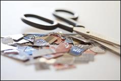 Image result for cut the credit cards